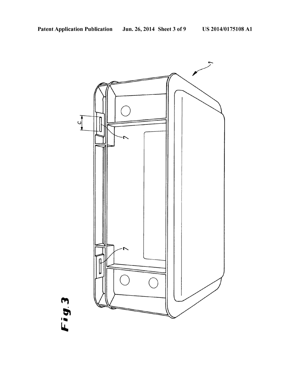 CONTAINER HAVING AN ARTICULATED PIVOTING COVER - diagram, schematic, and image 04