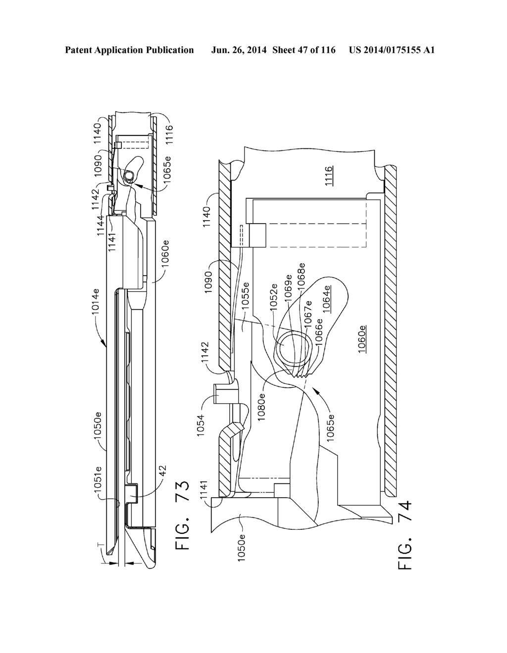 Surgical instrument comprising a firing system including a compliant     portion - diagram, schematic, and image 48