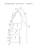 AIRCRAFT NOSE WITH COCKPIT AND AVIONICS BAY MODULES INTEGRATED THEREIN diagram and image