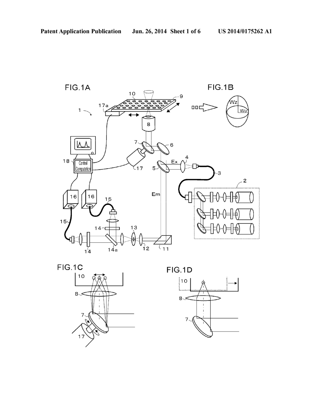 OPTICAL ANALYSIS DEVICE, OPTICAL ANALYSIS METHOD AND COMPUTER PROGRAM FOR     OPTICAL ANALYSIS USING SINGLE LIGHT-EMITTING PARTICLE DETECTION - diagram, schematic, and image 02