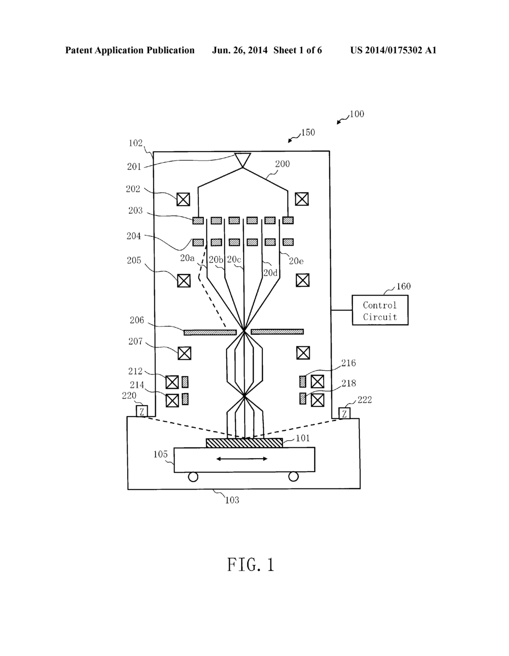 MULTI CHARGED PARTICLE BEAM WRITING APPARATUS - diagram, schematic, and image 02