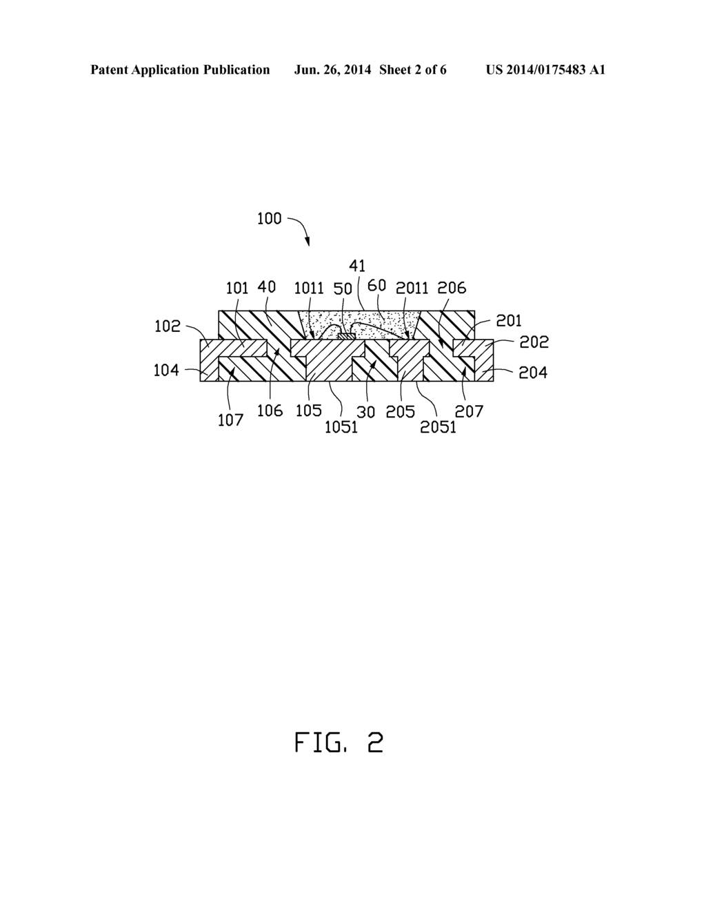 LIGHT EMITTING DIODE PACKAGE - diagram, schematic, and image 03