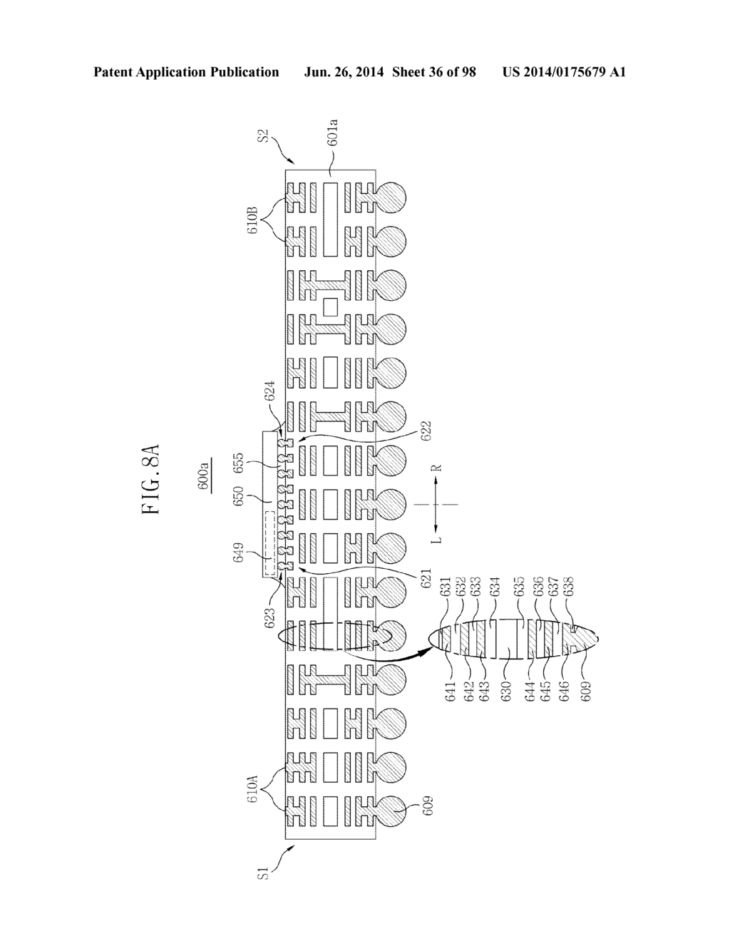 SEMICONDUCTOR DEVICES, PACKAGE SUBSTRATES, SEMICONDUCTOR PACKAGES, PACKAGE     STACK STRUCTURES, AND ELECTRONIC SYSTEMS HAVING FUNCTIONALLY ASYMMETRIC     CONDUCTIVE ELEMENTS - diagram, schematic, and image 37