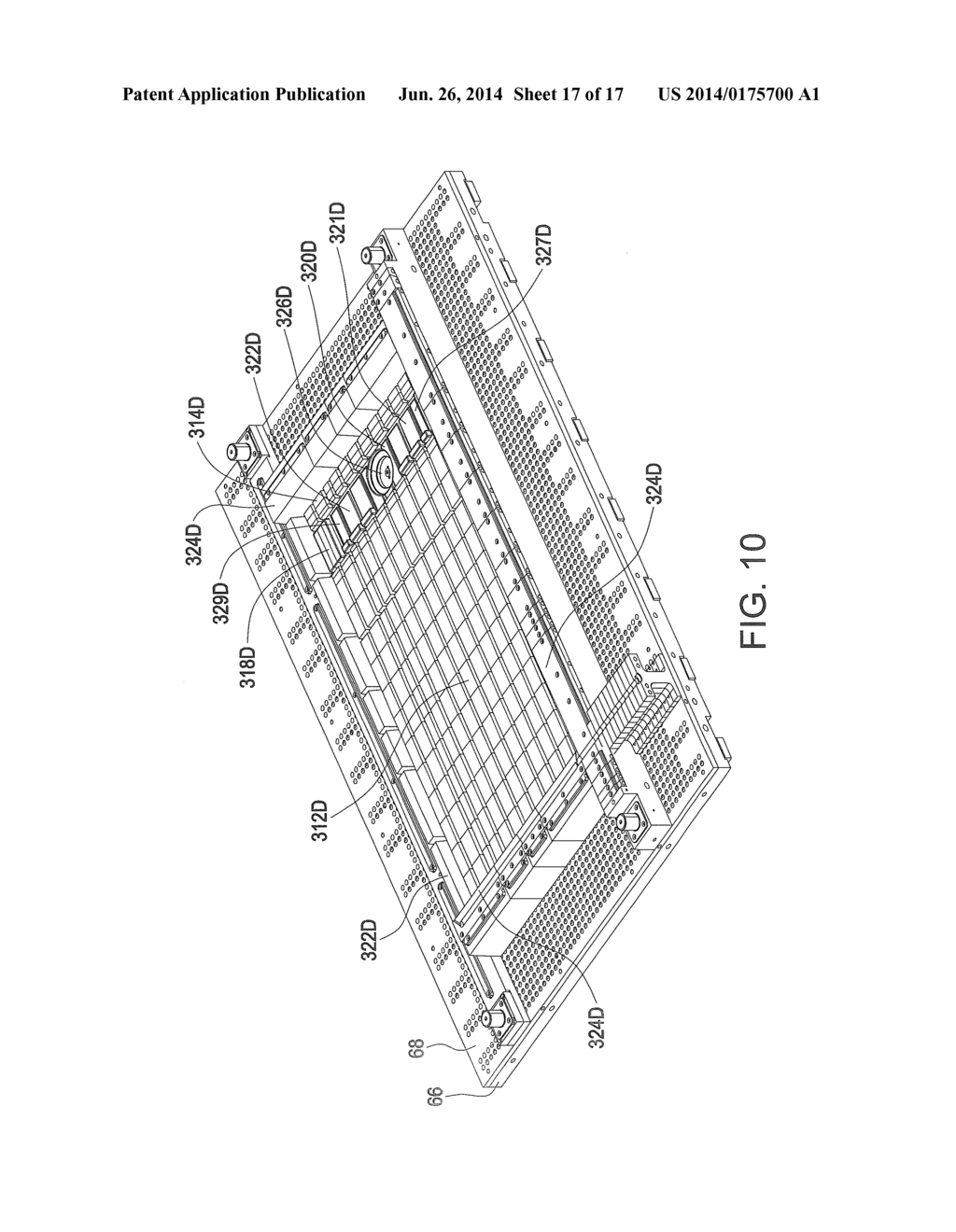 MOLDING TOOLS WITH INTERCHANGEABLE INSERTS TO FORM A VARIETY OF PARTS WITH     DIFFERING GEOMETRIES FROM A SINGLE TOOL - diagram, schematic, and image 18