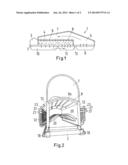 APPARATUS AND METHOD FOR THE THERMAL TREATMENT OF LUMP OR AGGLOMERATED     MATERIAL diagram and image