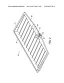 INTEGRATED BLACKJACK HOLE CARD READERS AND CHIP RACKS, AND IMPROVED COVERS     FOR CHIP RACKS diagram and image