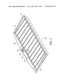 INTEGRATED BLACKJACK HOLE CARD READERS AND CHIP RACKS, AND IMPROVED COVERS     FOR CHIP RACKS diagram and image