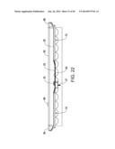 INTEGRATED BLACKJACK HOLE CARD READERS AND CHIP RACKS, AND IMPROVED COVERS     FOR CHIP RACKS diagram and image