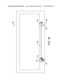 INTEGRATED BLACKJACK HOLE CARD READERS AND CHIP RACKS, AND IMPROVED COVERS     FOR CHIP RACKS diagram and image