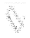 INTEGRATED BLACKJACK HOLE CARD READERS AND CHIP RACKS, AND IMPROVED COVERS     FOR CHIP RACKS diagram and image