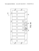 INTEGRATED BLACKJACK HOLE CARD READERS AND CHIP RACKS, AND IMPROVED COVERS     FOR CHIP RACKS diagram and image