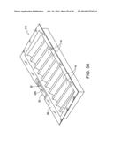 INTEGRATED BLACKJACK HOLE CARD READERS AND CHIP RACKS, AND IMPROVED COVERS     FOR CHIP RACKS diagram and image