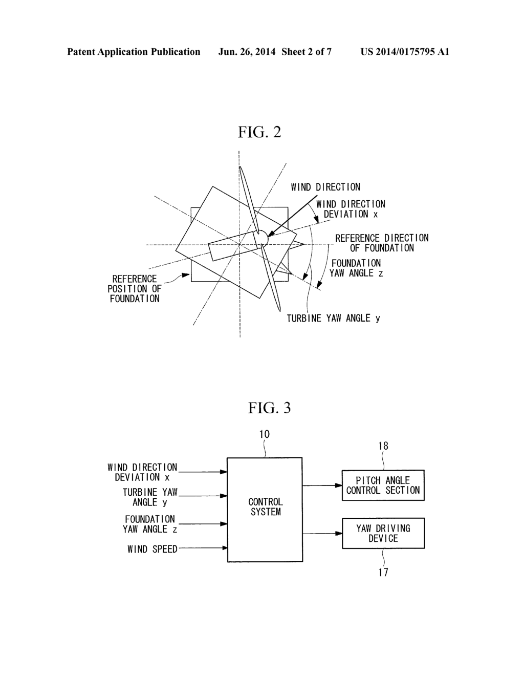 CONTROL SYSTEM, METHOD AND PROGRAM, AND FLOATING WIND TURBINE GENERATOR     PROVIDED THEREWITH - diagram, schematic, and image 03