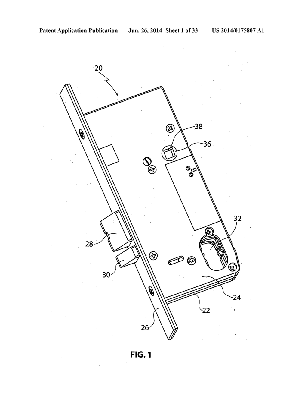 LOCK ASSEMBLY - diagram, schematic, and image 02