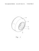 SKATE WHEEL FOR MANUAL SKATING APPARATUS diagram and image