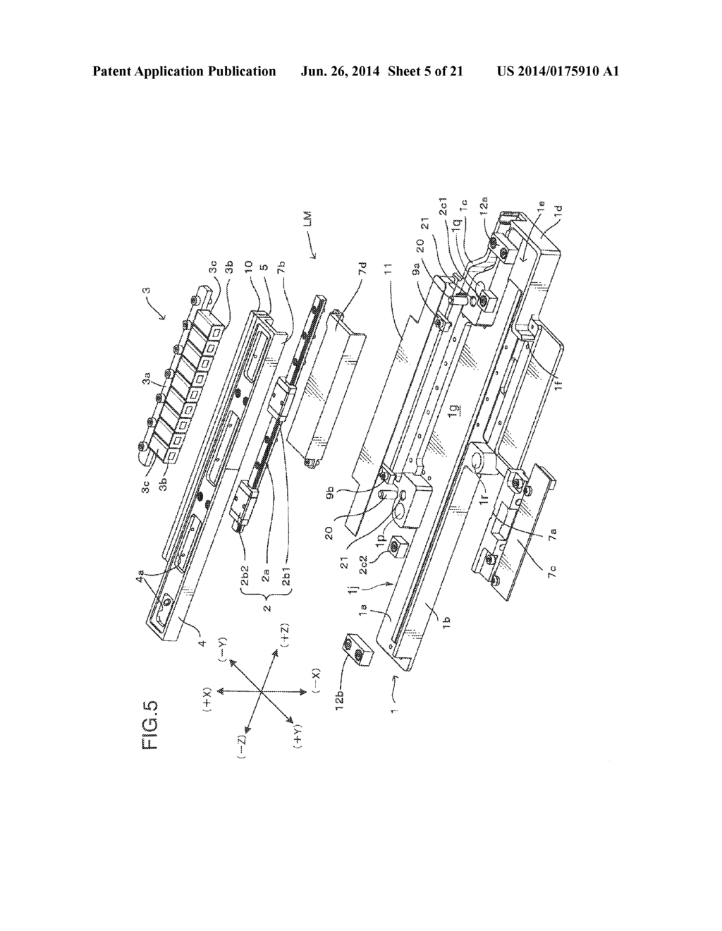 MULTI-SHAFT LINEAR MOTOR AND COMPONENT TRANSFER APPARATUS - diagram, schematic, and image 06