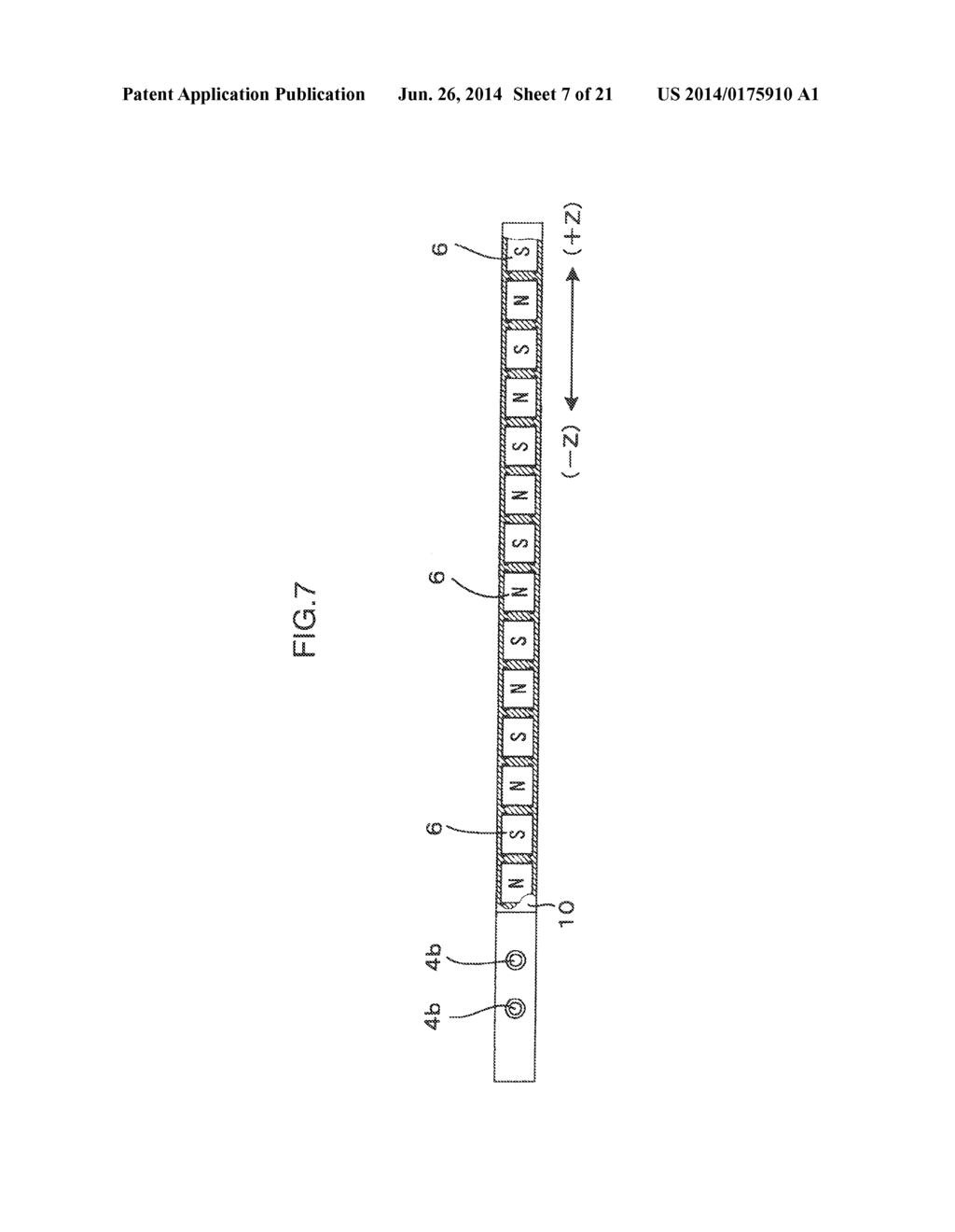 MULTI-SHAFT LINEAR MOTOR AND COMPONENT TRANSFER APPARATUS - diagram, schematic, and image 08