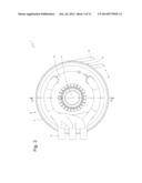 ROTATING ELECTRICAL MACHINE FOR VEHICLES WITH LIQUID COOLING diagram and image