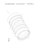 ROTATING ELECTRICAL MACHINE FOR VEHICLES WITH LIQUID COOLING diagram and image