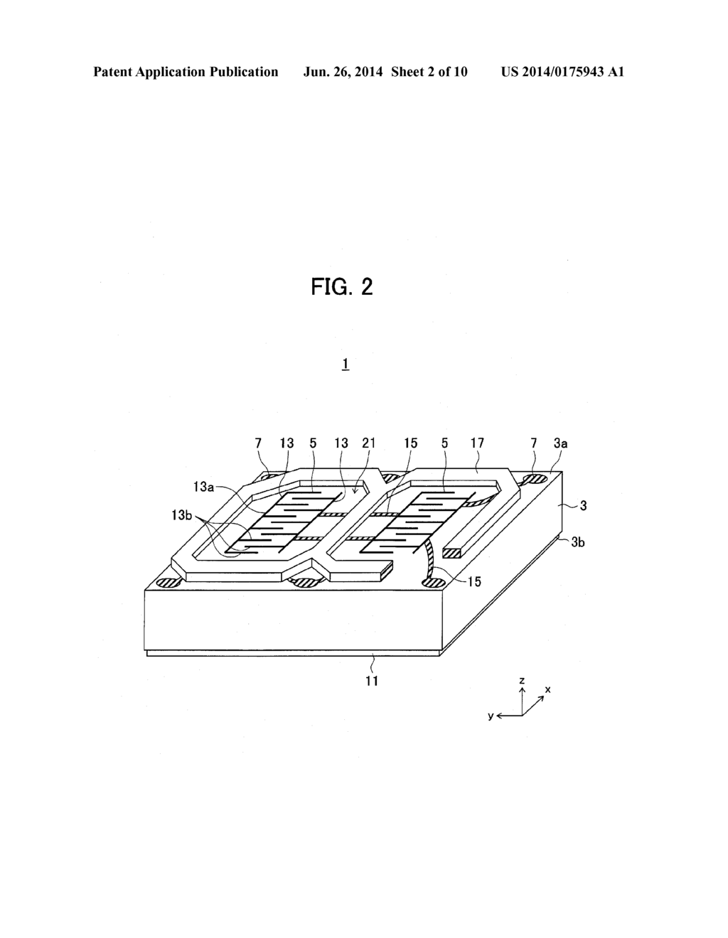 ELECTRONIC PART COMPRISING ACOUSTIC WAVE DEVICE - diagram, schematic, and image 03