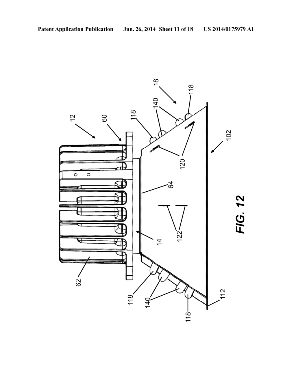 LIGHT EMITTING PLASMA LIGHTING APPARATUS HAVING RF SHIELDING BAFFLES - diagram, schematic, and image 12