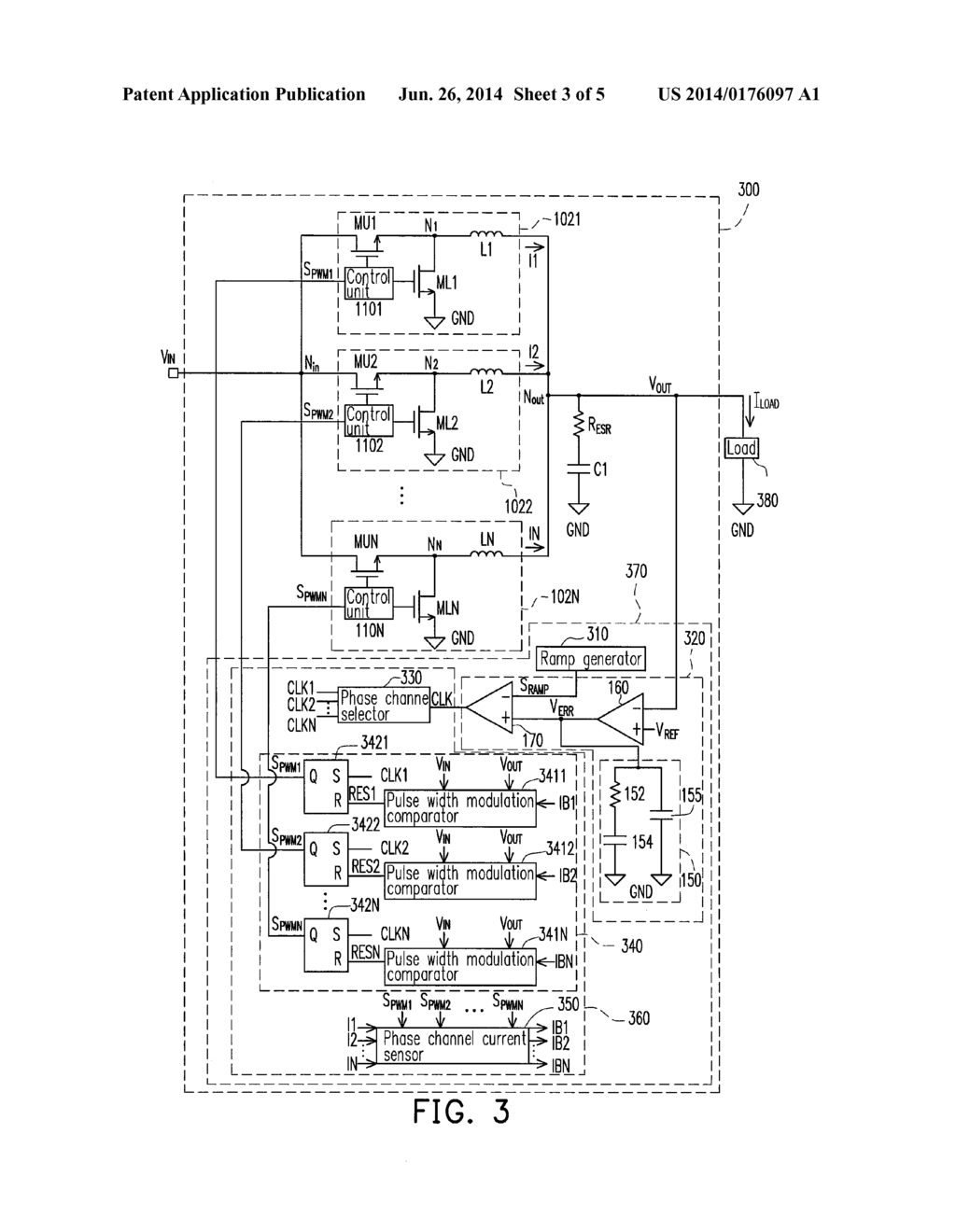 MULTI-PHASE DC-DC POWER CONVERTER - diagram, schematic, and image 04