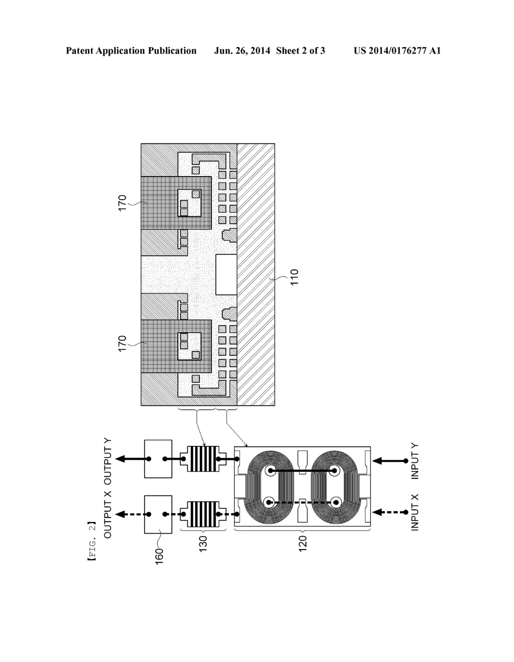 COMMON MODE FILTER HAVING SIGNAL COMPENSATION FUNCTION - diagram, schematic, and image 03