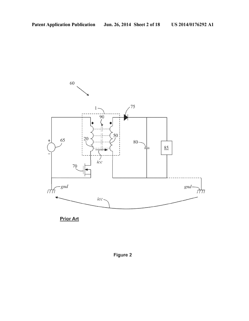 SHIELD FOR TOROIDAL CORE ELECTROMAGNETIC DEVICE, AND TOROIDAL CORE     ELECTROMAGNETIC DEVICES UTILIZING SUCH SHIELDS - diagram, schematic, and image 03