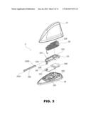 Shark Fin Type Car Antenna Assembly diagram and image