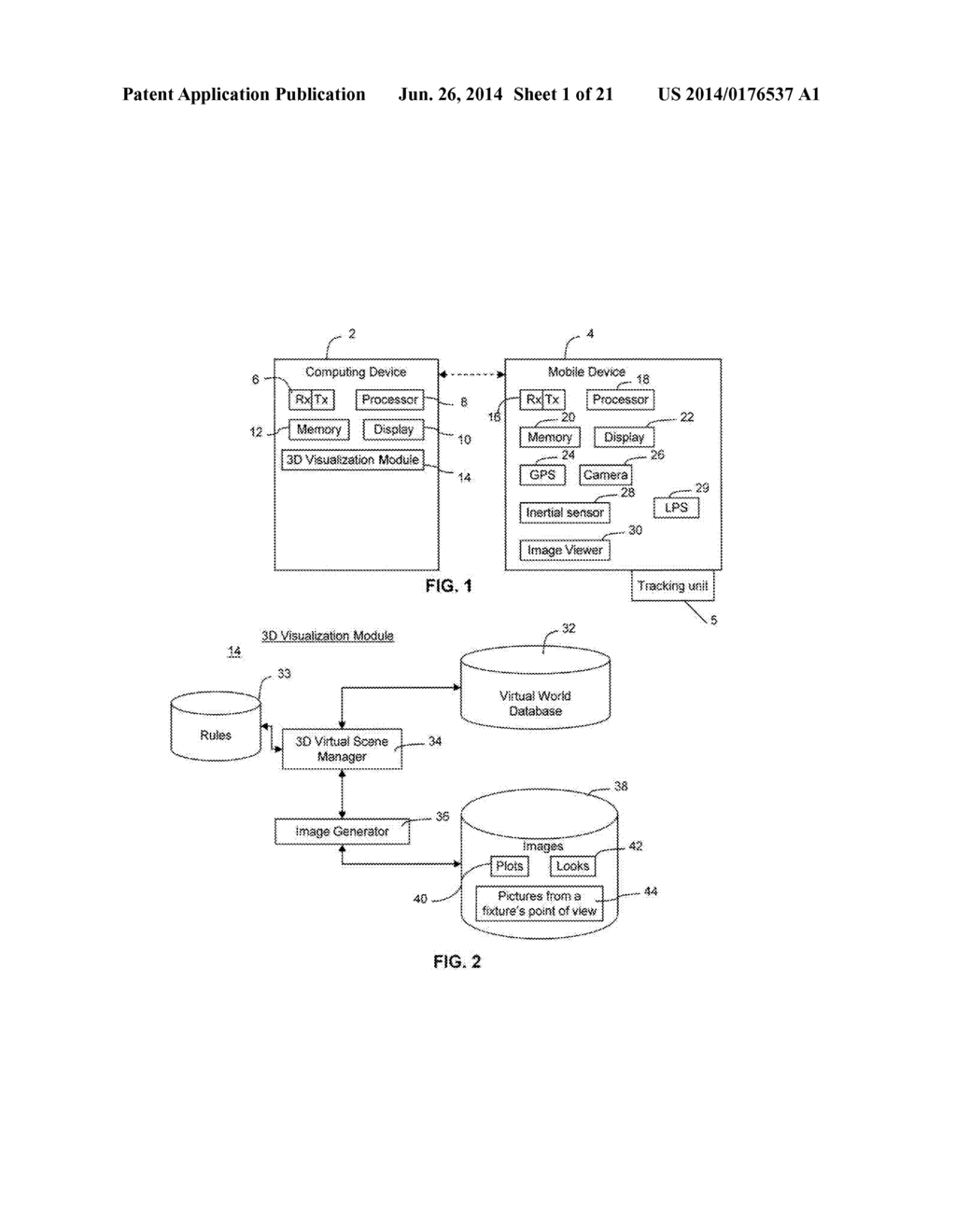 System and Method for Visualizing Virtual Objects on a Mobile Device - diagram, schematic, and image 02