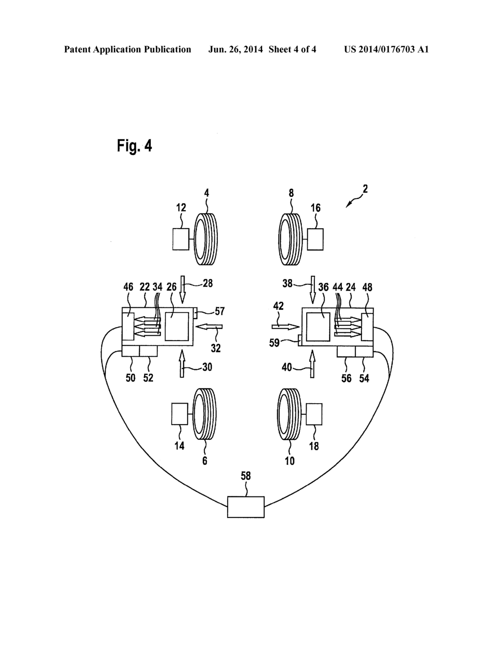 DEVICE AND METHOD FOR MEASURING THE RUNNING GEAR OF A MOTOR VEHICLE - diagram, schematic, and image 05