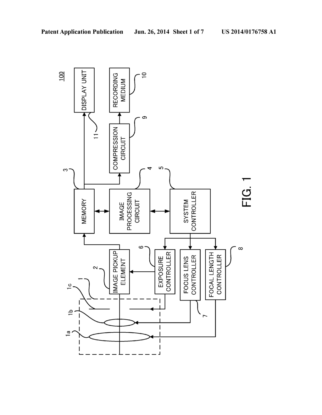 IMAGE PICKUP APPARATUS, IMAGE PICKUP SYSTEM, AND METHOD OF CONTROLLING     IMAGE PICKUP APPARATUS - diagram, schematic, and image 02