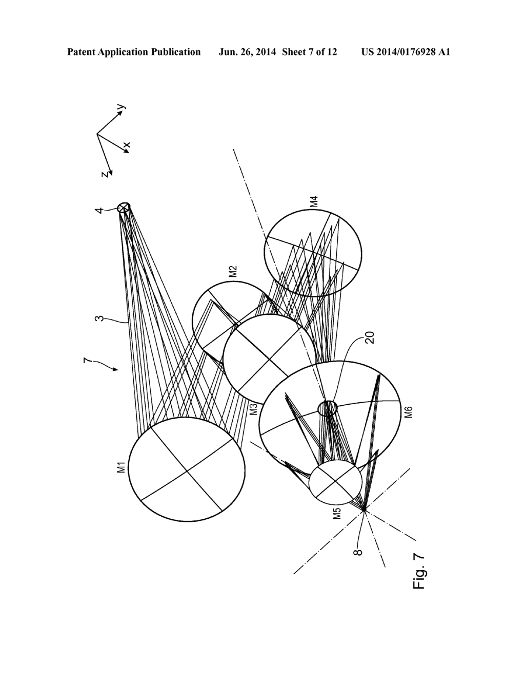 IMAGING CATOPTRIC EUV PROJECTION OPTICAL UNIT - diagram, schematic, and image 08