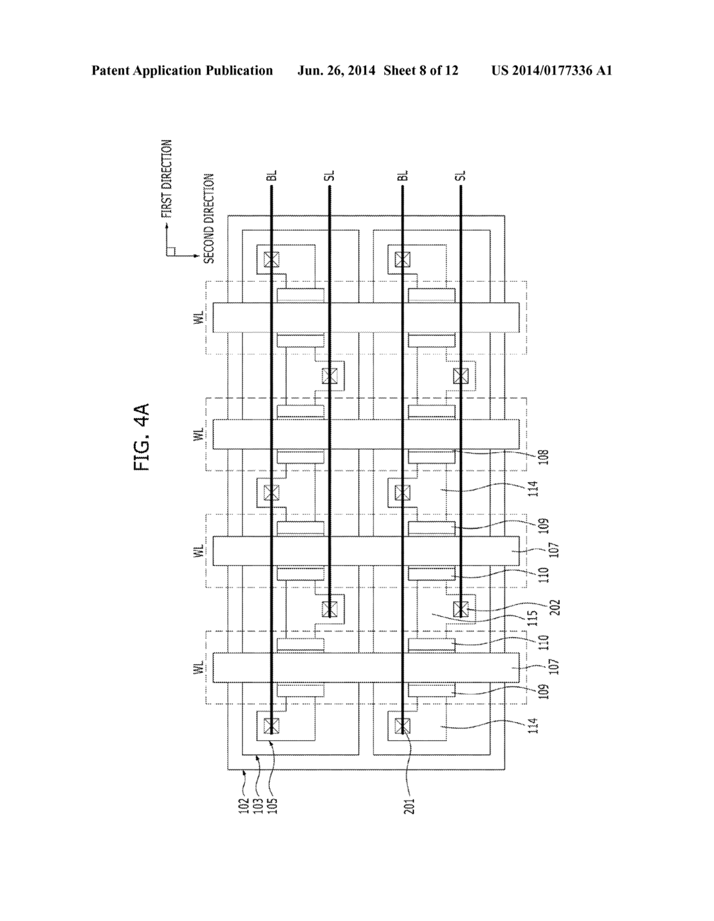 NON-VOLATILE MEMORY DEVICE AND METHOD OF FABRICATING THE SAME - diagram, schematic, and image 09