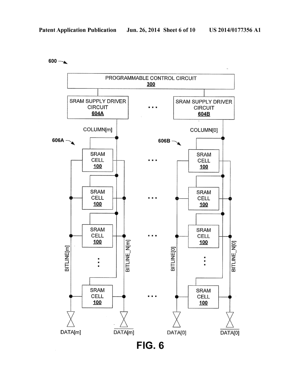 PROGRAMMABLE RESISTANCE-MODULATED WRITE ASSIST FOR A MEMORY DEVICE - diagram, schematic, and image 07