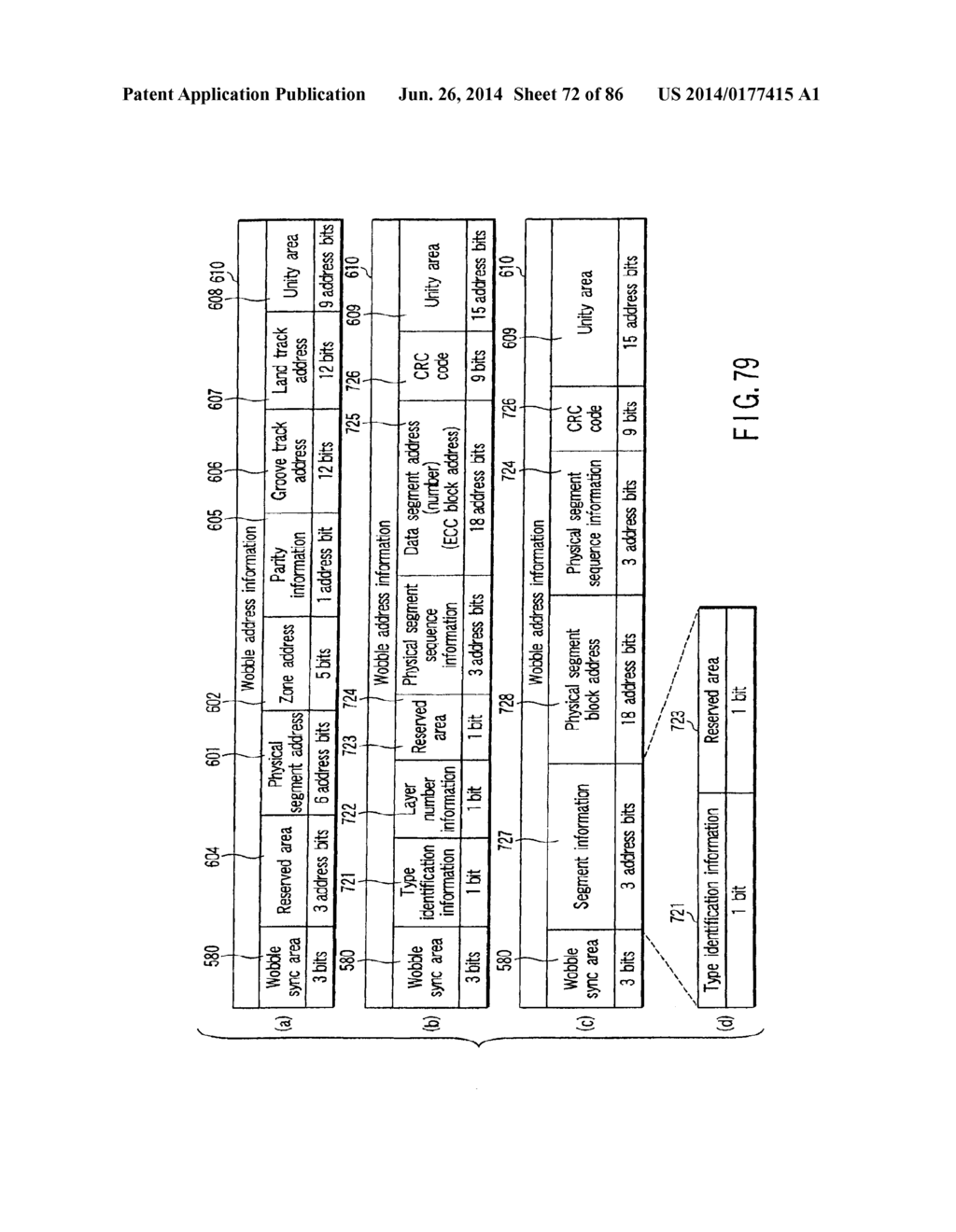 INFORMATION STORAGE MEDIUM, REPRODUCING METHOD, AND RECORDING METHOD - diagram, schematic, and image 73