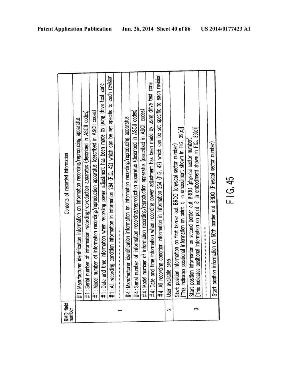 INFORMATION STORAGE MEDIUM, REPRODUCING METHOD, AND RECORDING METHOD - diagram, schematic, and image 41