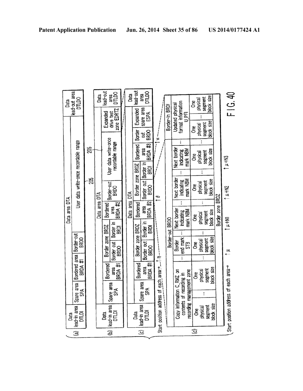 INFORMATION STORAGE MEDIUM, REPRODUCING METHOD, AND RECORDING METHOD - diagram, schematic, and image 36