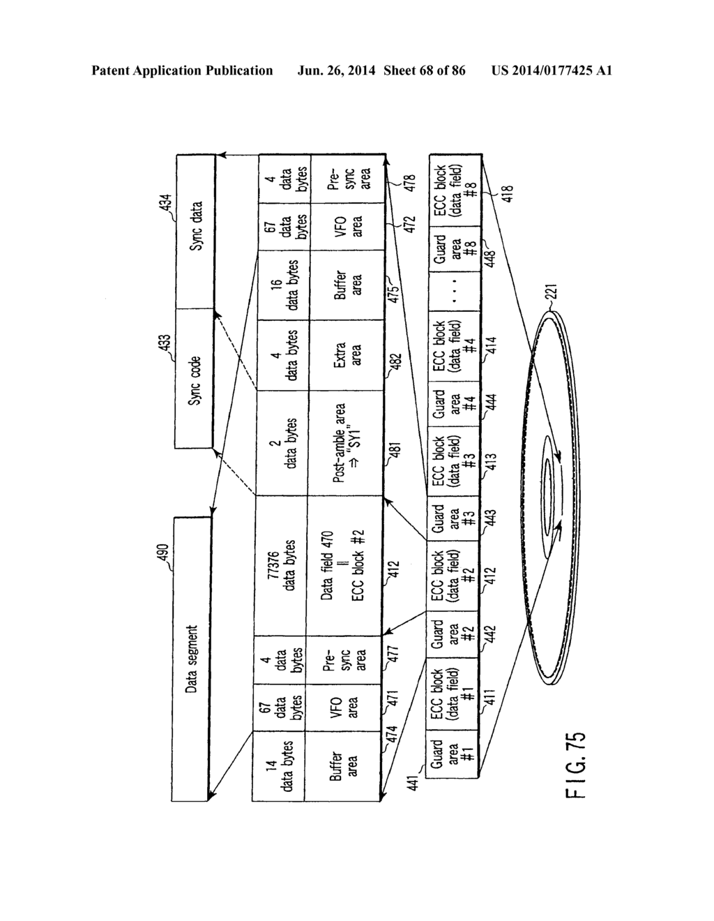 INFORMATION STORAGE MEDIUM, REPRODUCING METHOD, AND RECORDING METHOD - diagram, schematic, and image 69