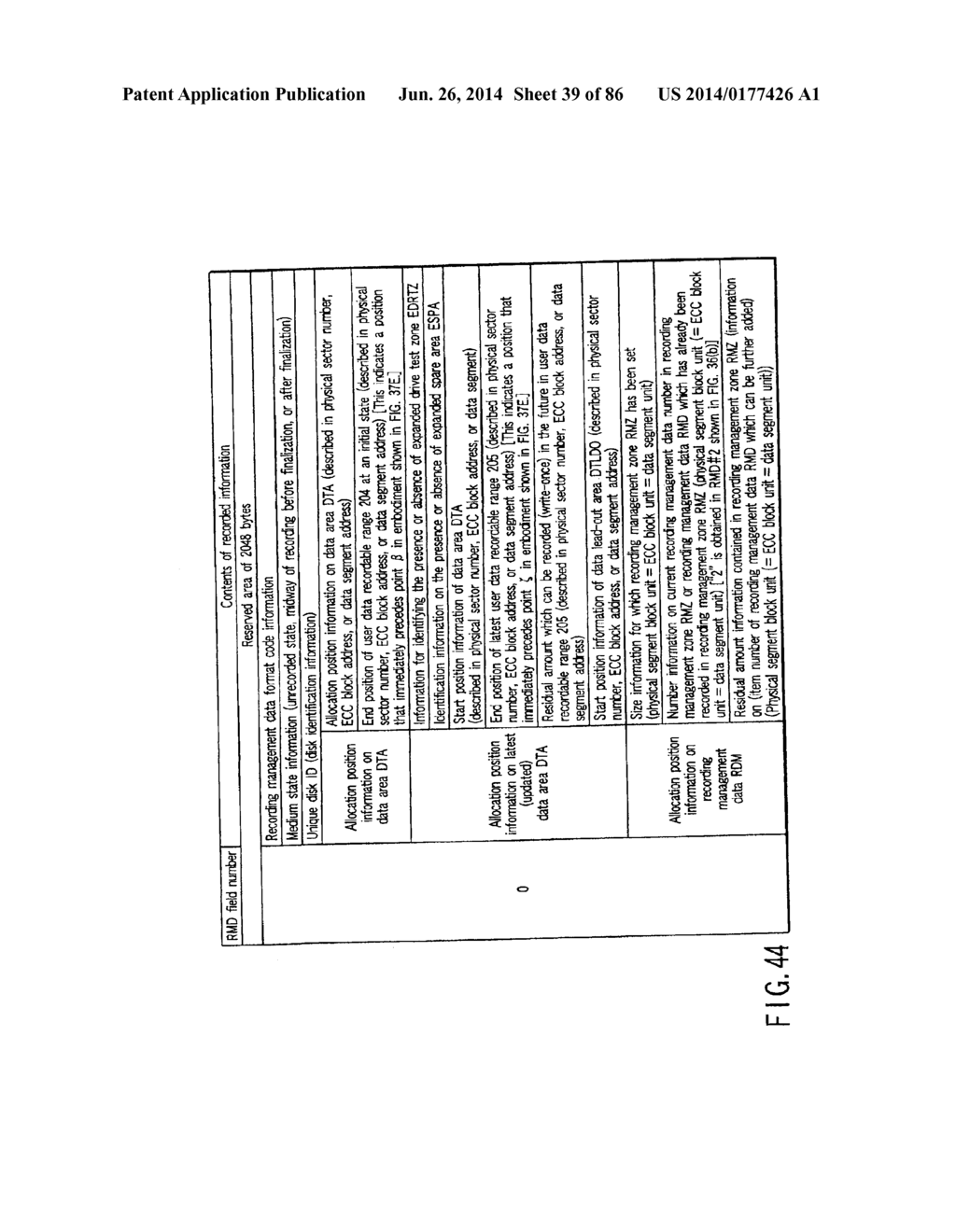 INFORMATION STORAGE MEDIUM, REPRODUCING METHOD, AND RECORDING METHOD - diagram, schematic, and image 40