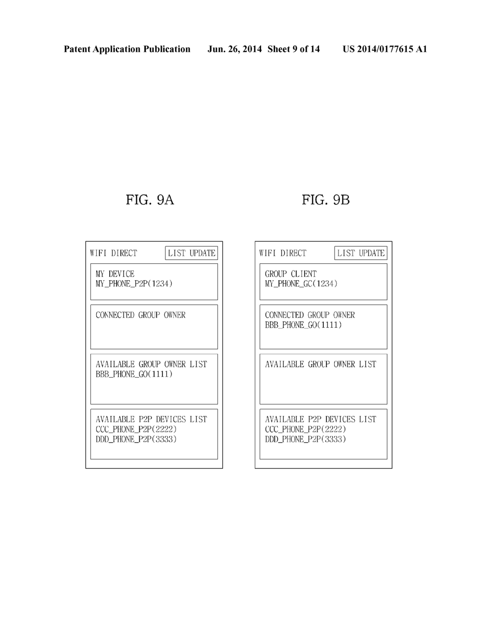 METHOD FOR SCANNING A WIRELESS FIDELITY (WI-FI) DIRECT DEVICE AND TERMINAL     DEVICE FOR THE SAME - diagram, schematic, and image 10