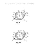 BATTERY DOOR AND HEARING DEVICE diagram and image