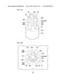 OPTICAL CONNECTOR PROTECTING CAP, OPTICAL FIBER CABLE WITH CONNECTOR CAP,     AND CAP REMOVAL TOOL diagram and image