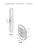 Oval Pan and Pan System for Rib and Roof Surface Control in Subterranean     Excavation Applications diagram and image