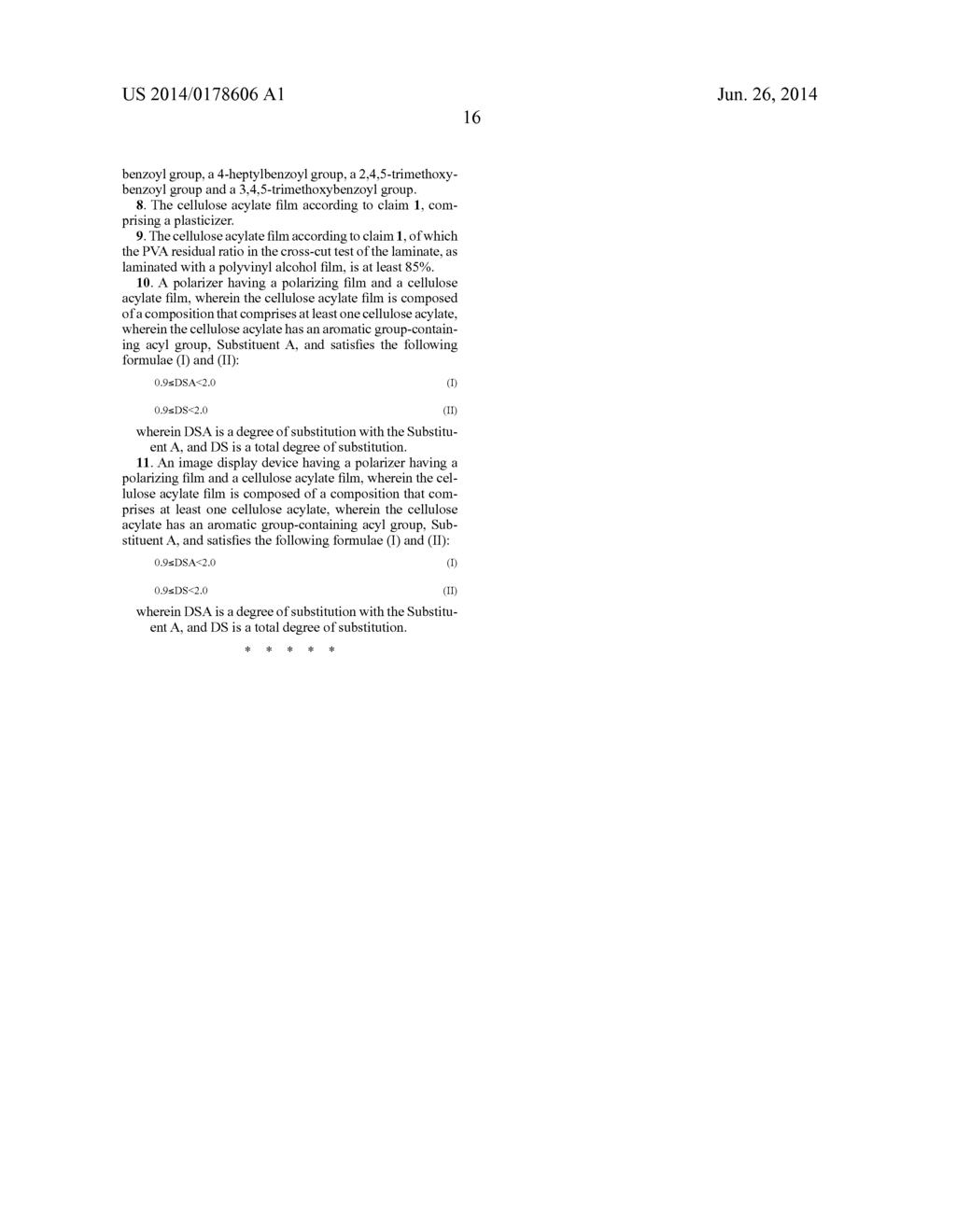 CELLULOSE ACYLATE FILM, POLARIZER, AND LIQUID CRYSTAL DISPLAY DEVICE - diagram, schematic, and image 17