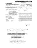 METHODS OF COATING A SURFACE AND ARTICLES WITH COATED SURFACE diagram and image