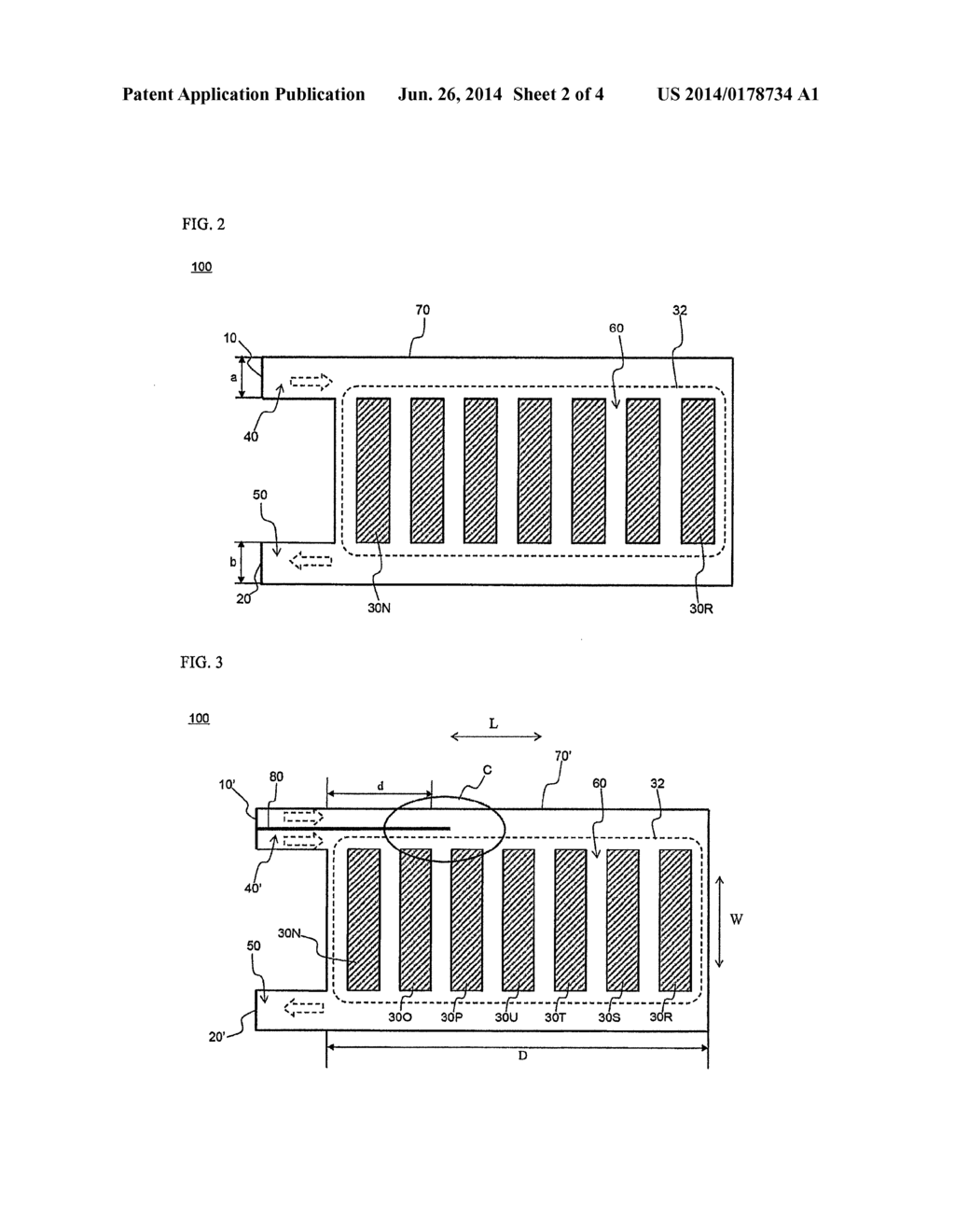 MIDDLE OR LARGE-SIZED BATTERY PACK CASE PROVIDING IMPROVED DISTRIBUTION     UNIFORMITY OF COOLANT FLUX - diagram, schematic, and image 03