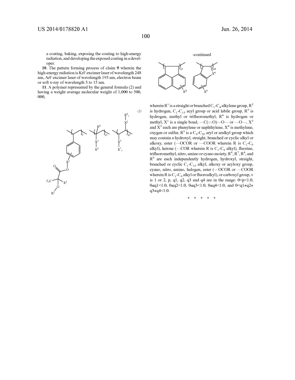 RESIST COMPOSITION, PATTERNING PROCESS AND POLYMER - diagram, schematic, and image 101