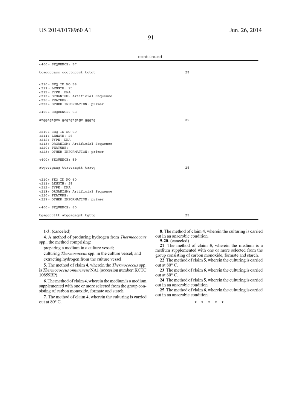 Method of producing hydrogen from Thermococcus spp - diagram, schematic, and image 110