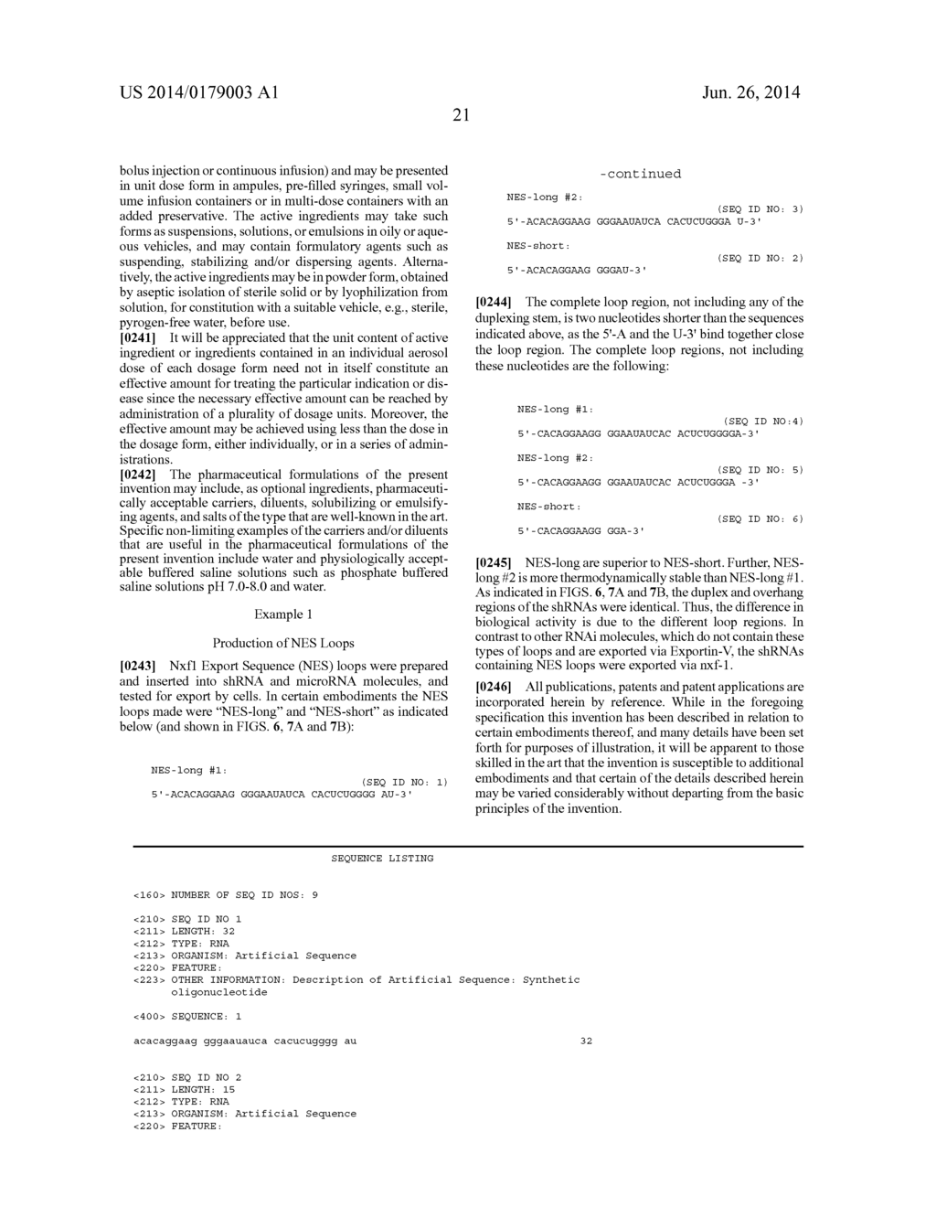 ALTERNATIVE EXPORT PATHWAYS FOR VECTOR EXPRESSED RNA INTERFERENCE - diagram, schematic, and image 30